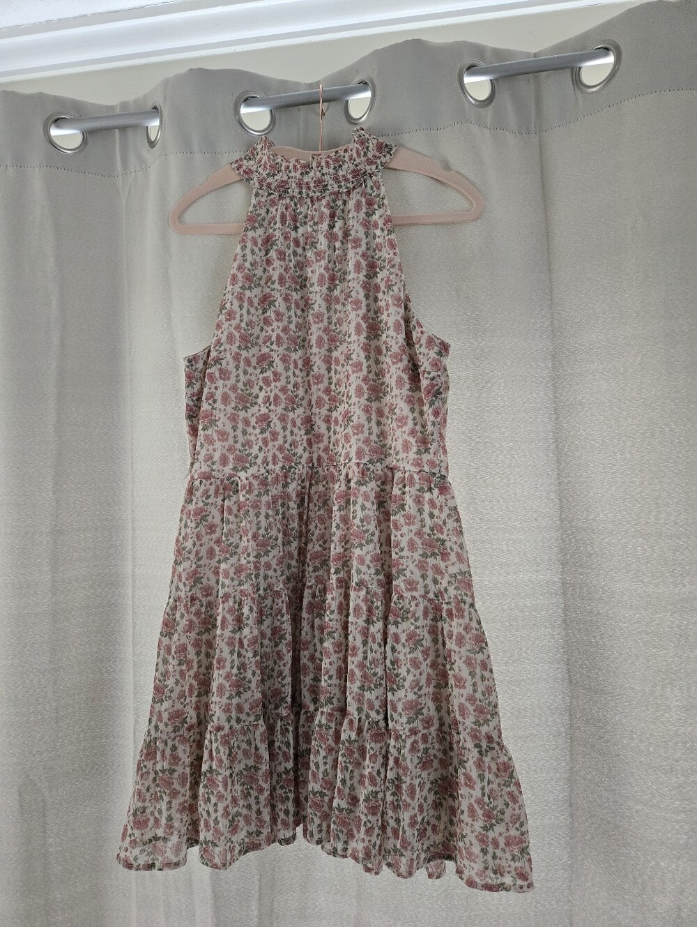Trixxi Halter Floral Dress
